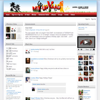 Social Network Design CMS|website design